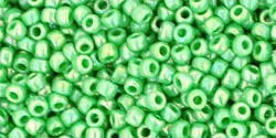 TOHO - Round 11/0 : Opaque-Rainbow Mint Green
